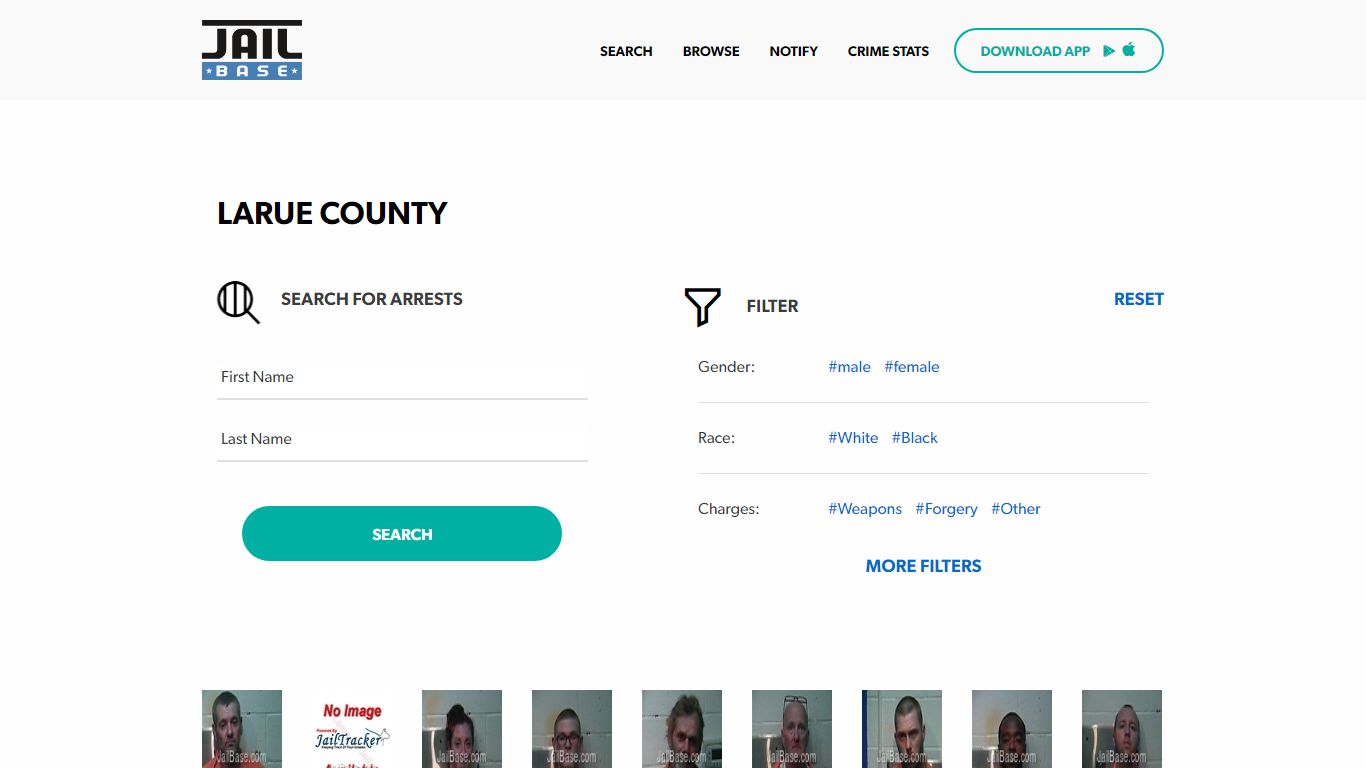 Larue County Jail Inmate Search and Mugshots | JailBase